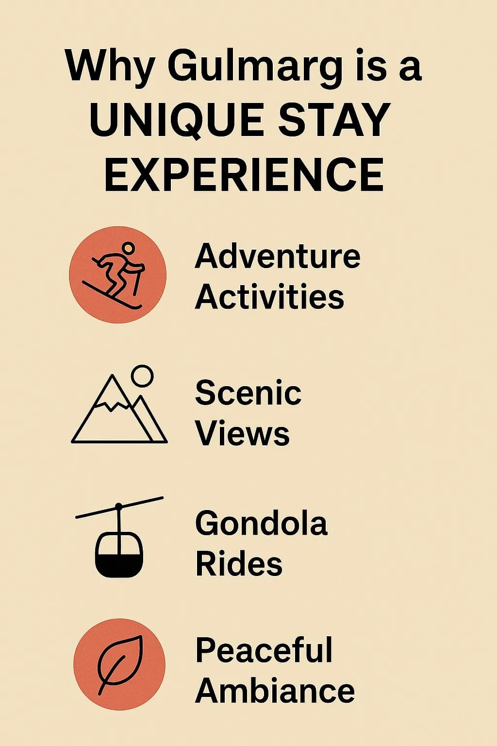 Why Gulmarg is a Unique Stay Experience